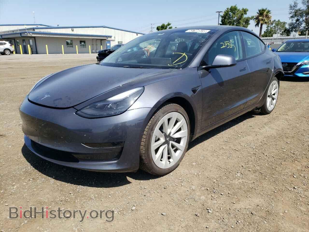 2022 TESLA MODEL 3 - VIN: 5YJ3E1EA1NF142968 - Photo 2