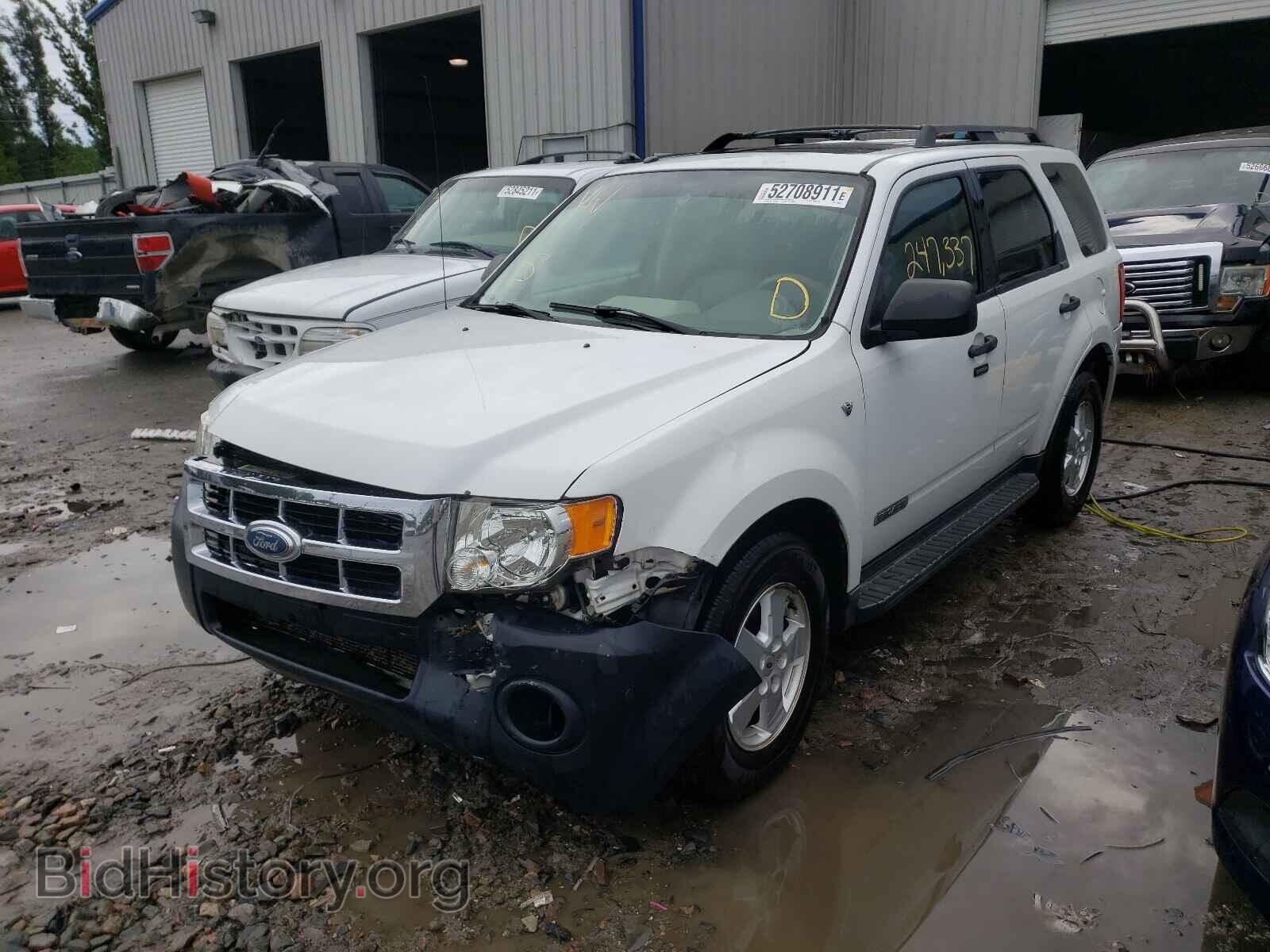 2008 FORD ESCAPE - VIN: 1FMCU03138KA55950 - Фото 2