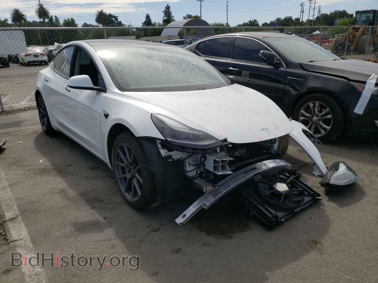 Фотография 5YJ3E1EA3MF876980 - TESLA MODEL 3 2021