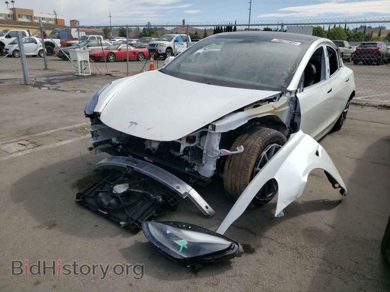 2021 TESLA MODEL 3 - VIN: 5YJ3E1EA3MF876980 - Фото 2