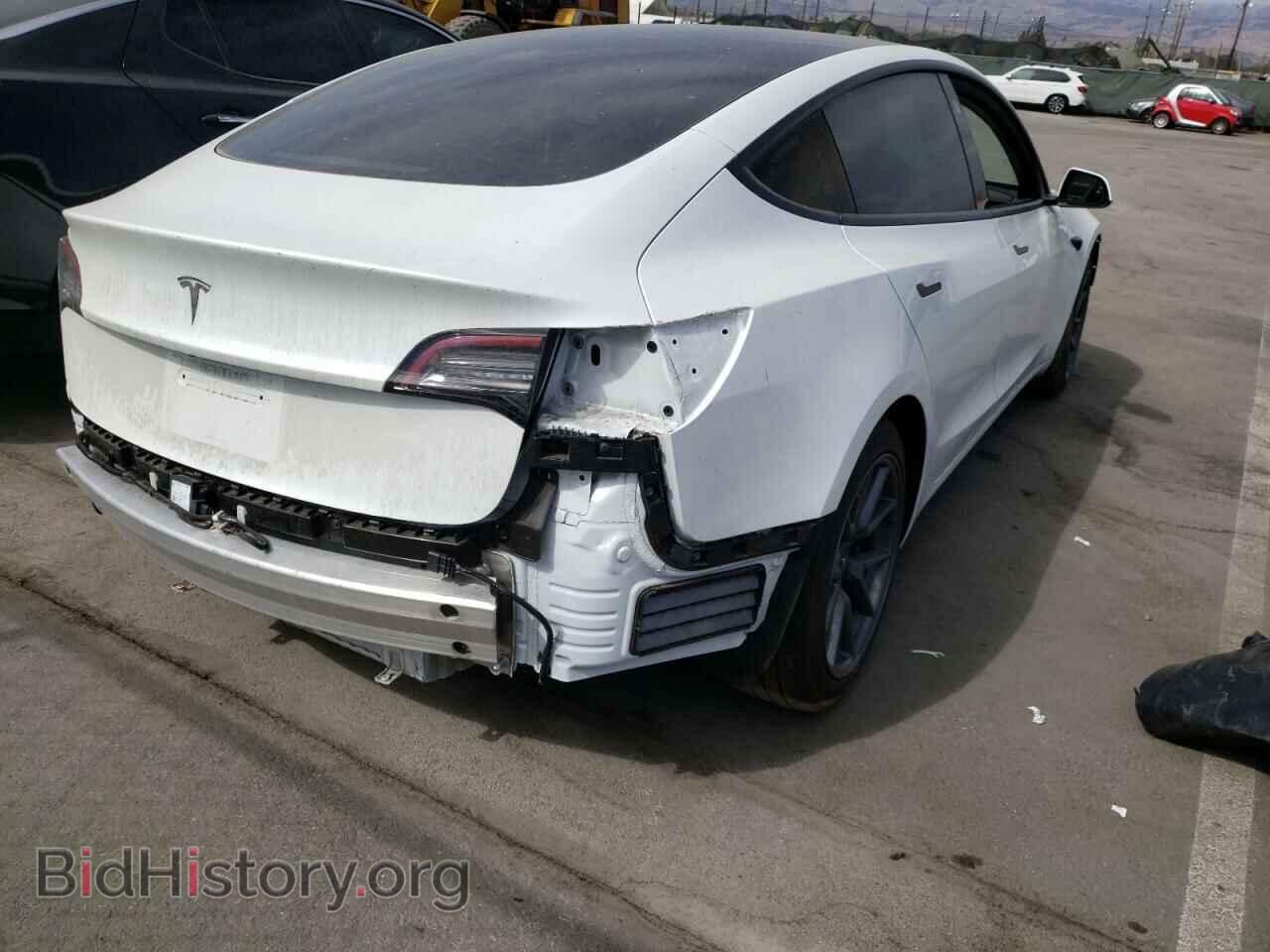 2021 TESLA MODEL 3 - VIN: 5YJ3E1EA3MF876980 - Фото 4