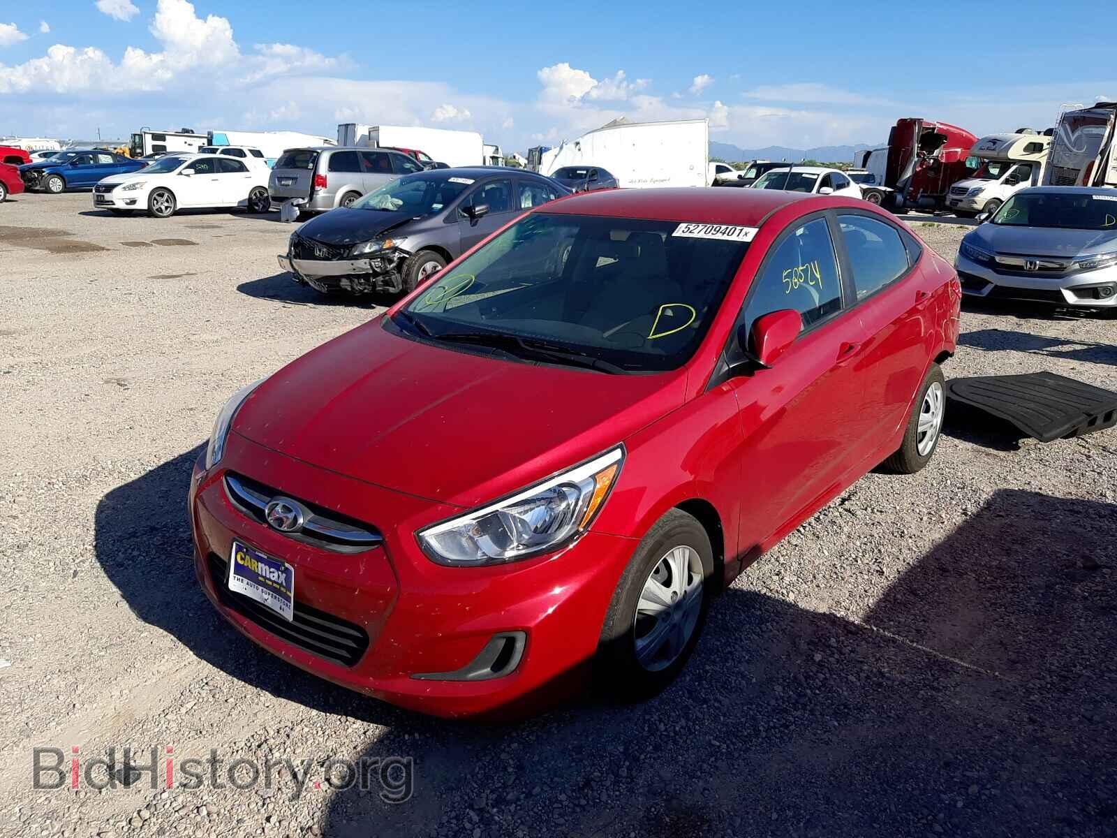2017 HYUNDAI ACCENT - VIN: KMHCT4AE2HU272801 - Фото 2