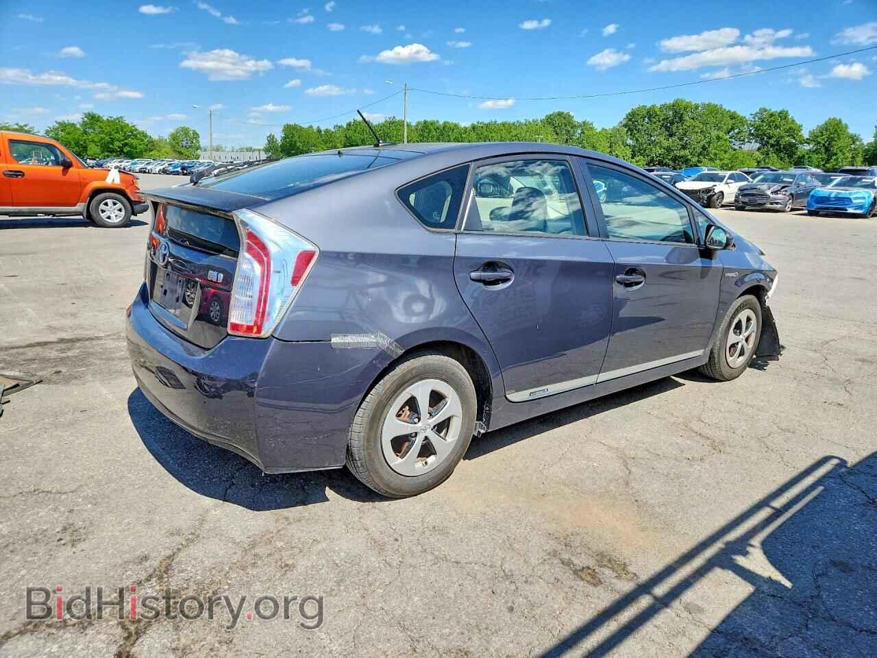 2013 TOYOTA PRIUS - VIN: JTDKN3DU1D5574608 - Фото 3