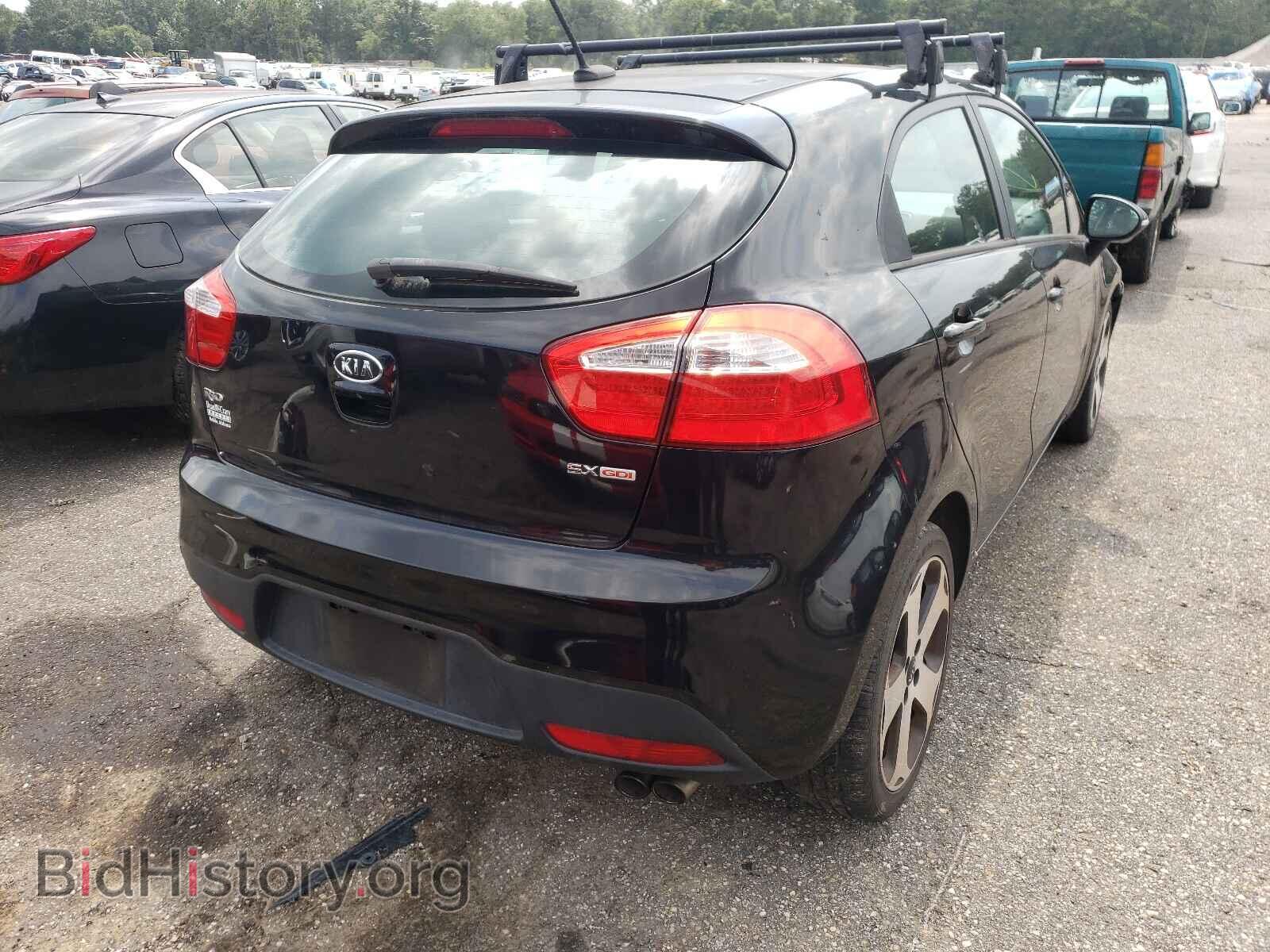 2012 KIA RIO - VIN: KNADN5A37C6023928 - Фото 4