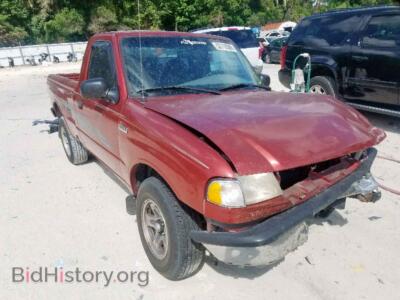 2000 Mazda B2500, красный — VIN 4F4YR12C3YTM27695, Copart