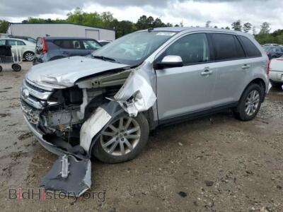 2014 Ford EDGE SEL, silver — VIN 2FMDK3JC8EBB85194, Copart