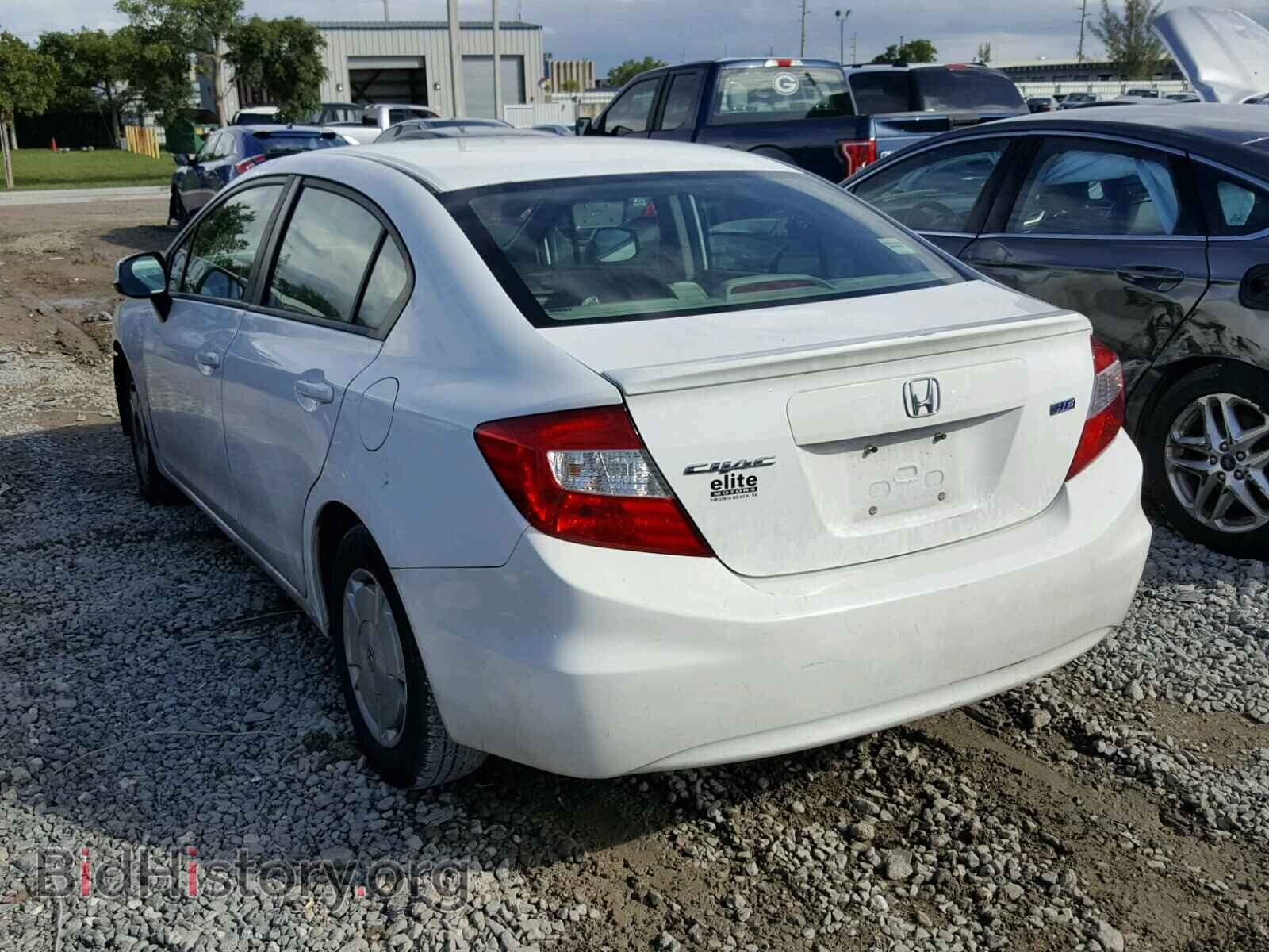 2012 HONDA CIVIC - VIN: 2HGFB2F67CH322924 - Фото 3