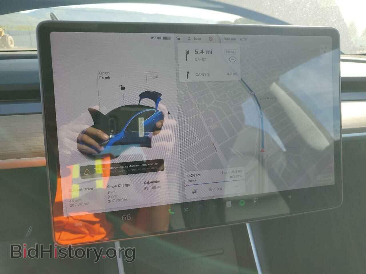 2018 TESLA MODEL 3 - VIN: 5YJ3E1EA6JF040351 - Photo 9