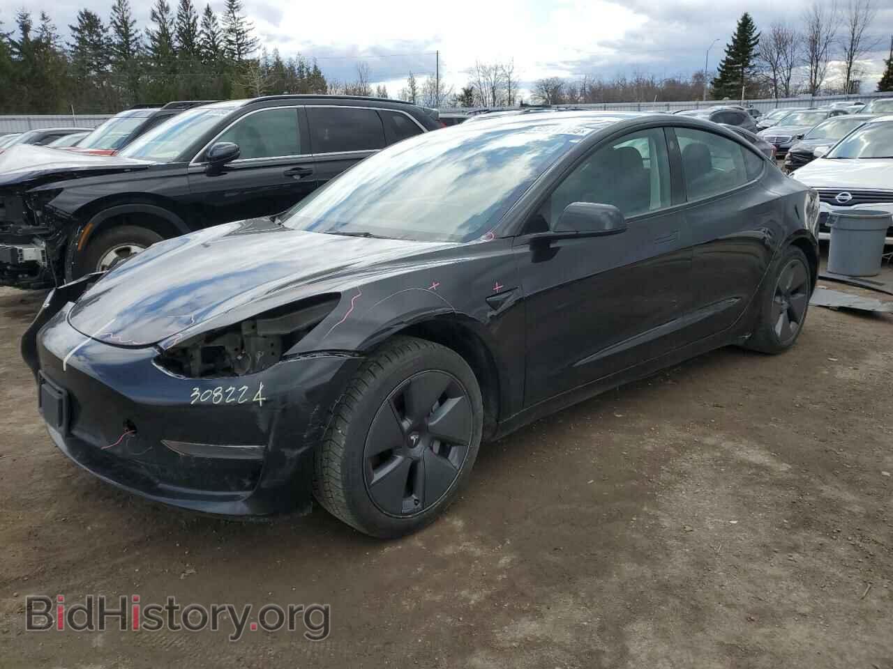 Фотография 5YJ3E1EA9NF258256 - TESLA MODEL 3 2022