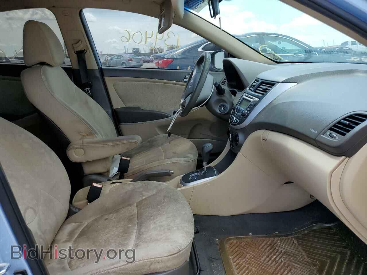 2013 HYUNDAI ACCENT - VIN: KMHCT4AE1DU453625 - Фото 5