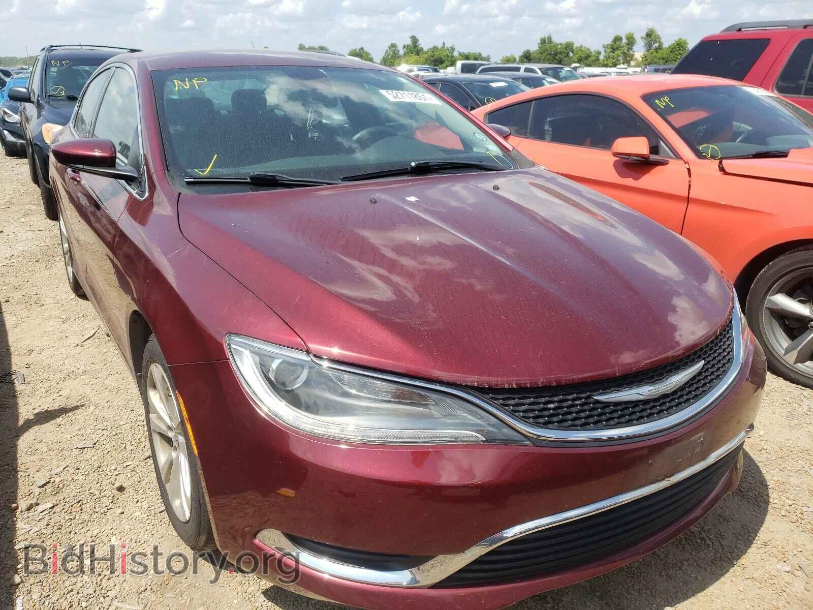 Фотография 1C3CCCAB6FN580067 - CHRYSLER 200 2015