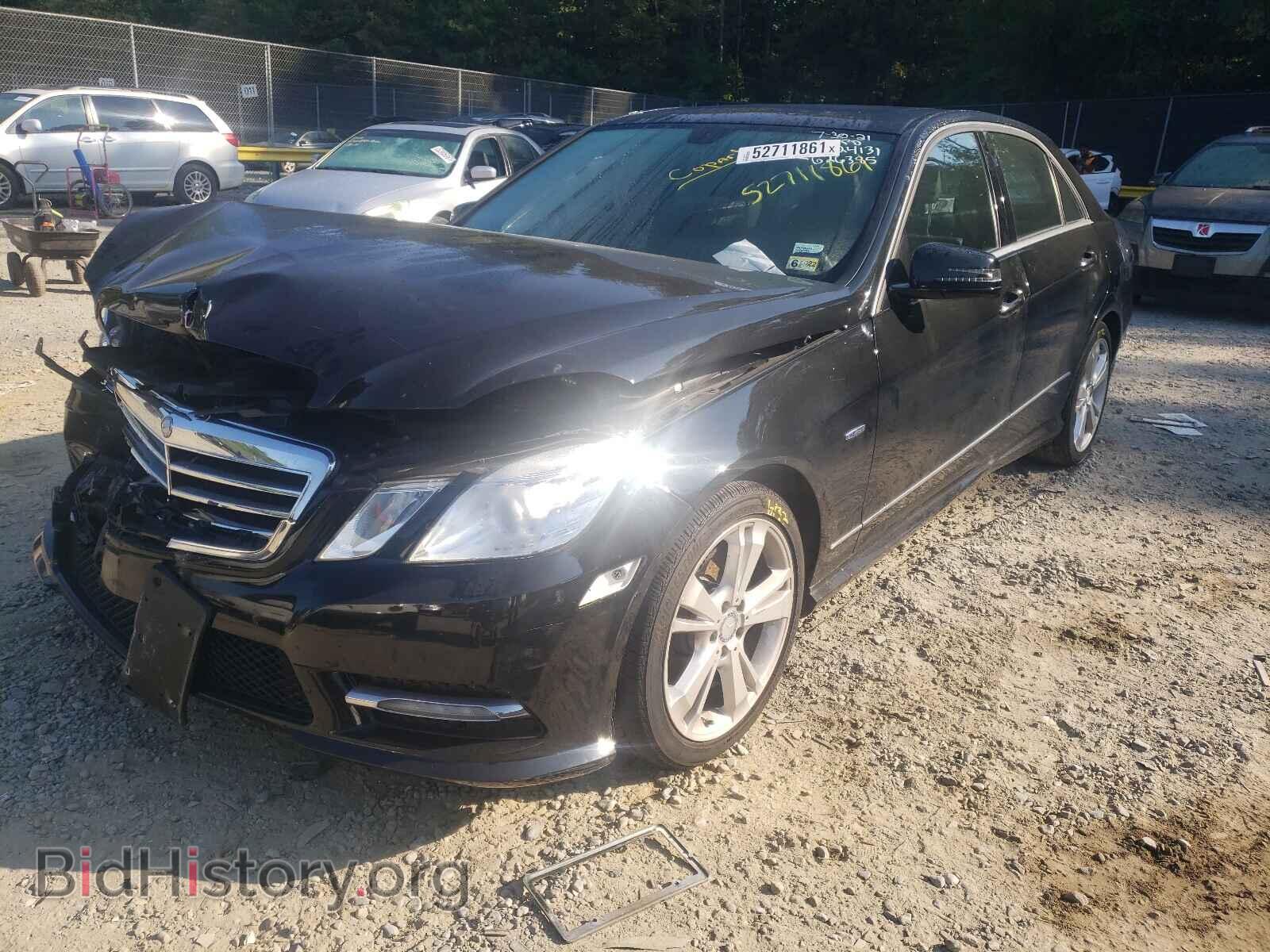 2012 MERCEDES-BENZ E-CLASS - VIN: WDDHF8JB1CA626385 - Фото 2