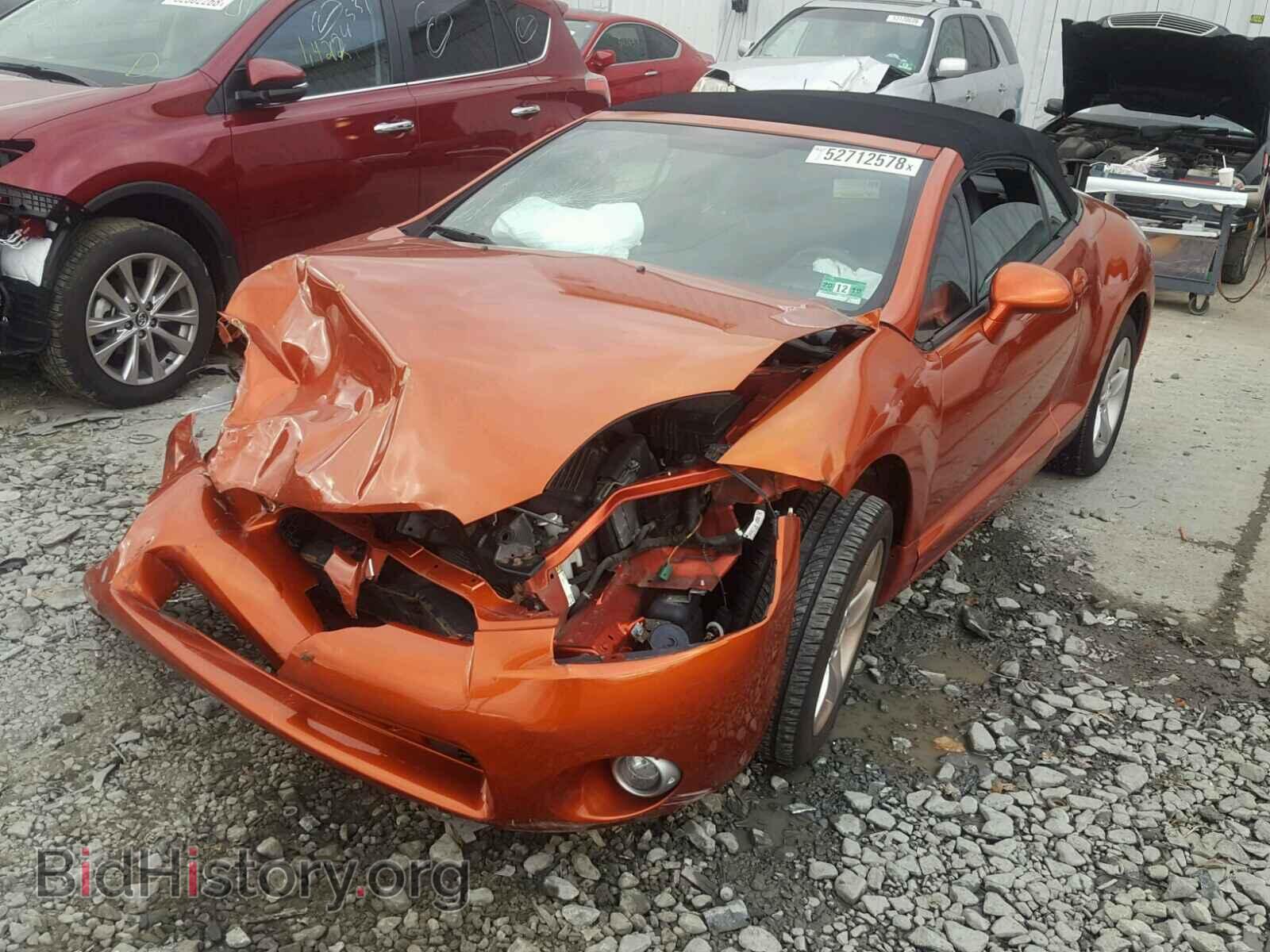 2008 MITSUBISHI ECLIPSE - VIN: 4A3AL25F78E005499 - Фото 2