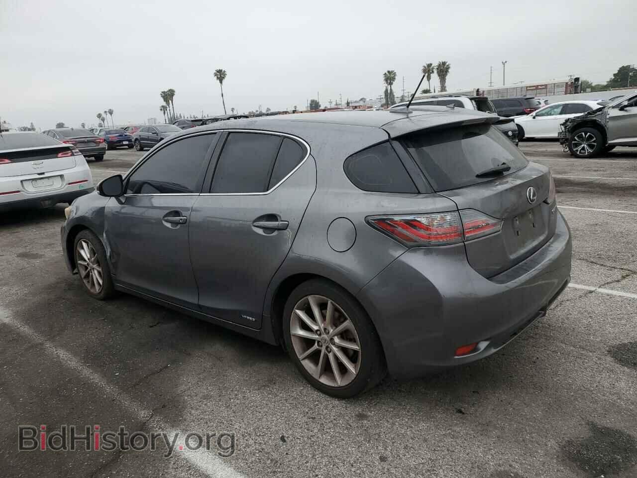 2012 LEXUS CT 200 - VIN: JTHKD5BH9C2098529 - Фото 2