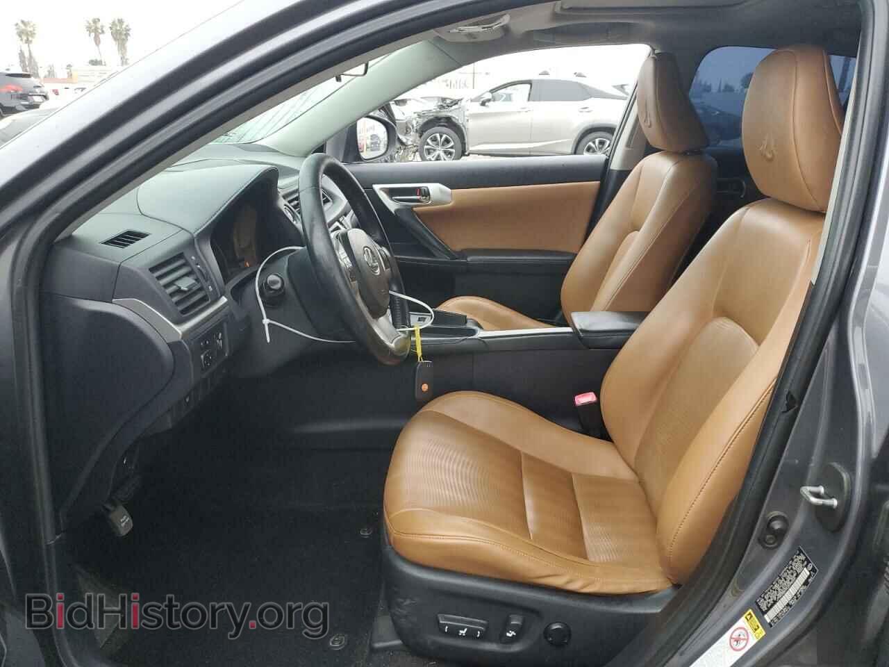 2012 LEXUS CT 200 - VIN: JTHKD5BH9C2098529 - Фото 7