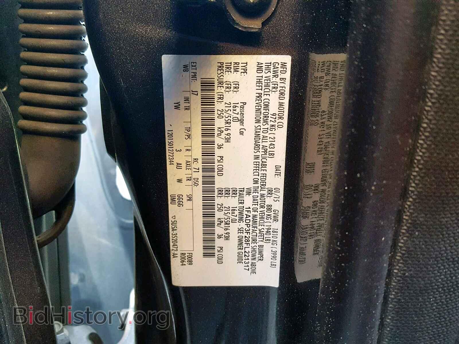 2015 FORD FOCUS - VIN: 1FADP3F28FL221317 - Photo 10