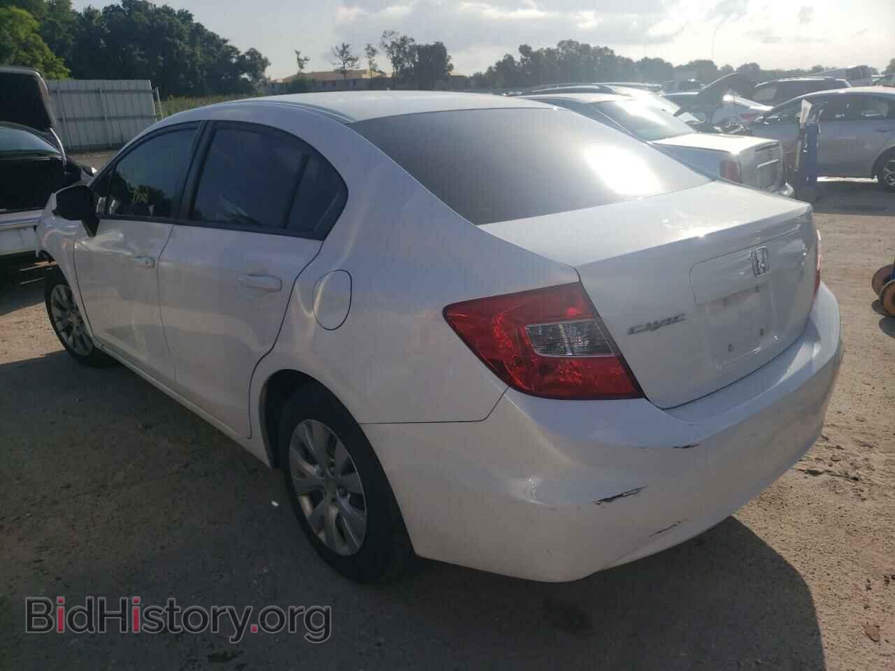 2012 HONDA CIVIC - VIN: 2HGFB2F57CH603371 - Фото 3