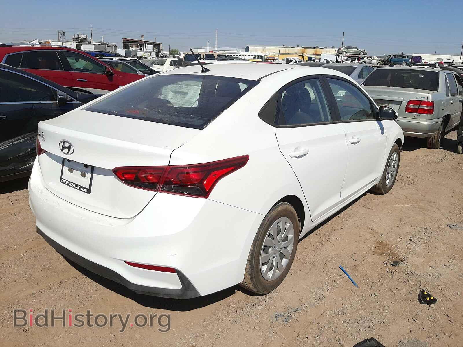 2019 HYUNDAI ACCENT - VIN: 3KPC24A37KE080057 - Фото 4