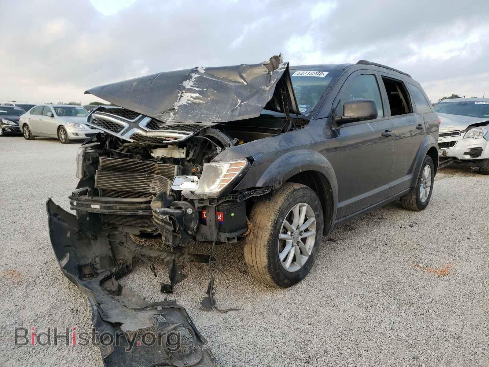 2015 DODGE JOURNEY - VIN: 3C4PDCBB2FT617334 - Фото 2