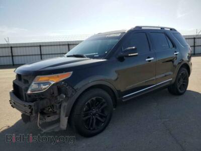 2015 Ford EXPLORER XLT, черный — VIN 1FM5K7D84FGB60161, Copart