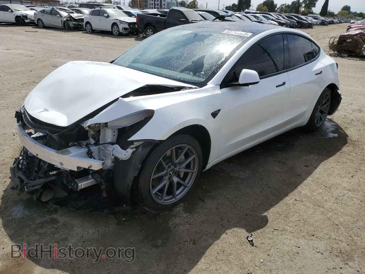Фотография 5YJ3E1EB3NF174314 - TESLA MODEL 3 2022