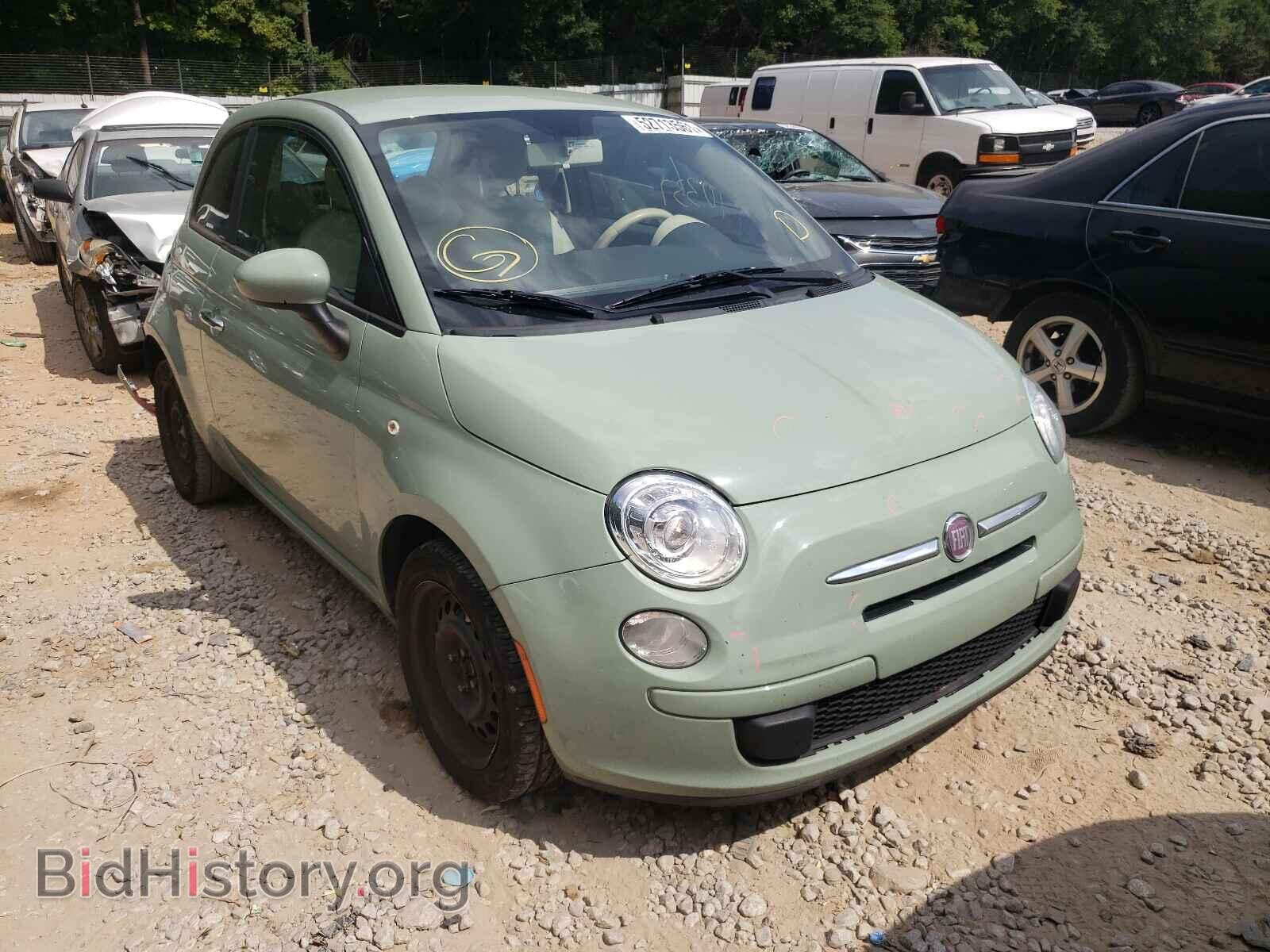 Фотография 3C3CFFAR4CT212326 - FIAT 500 2012