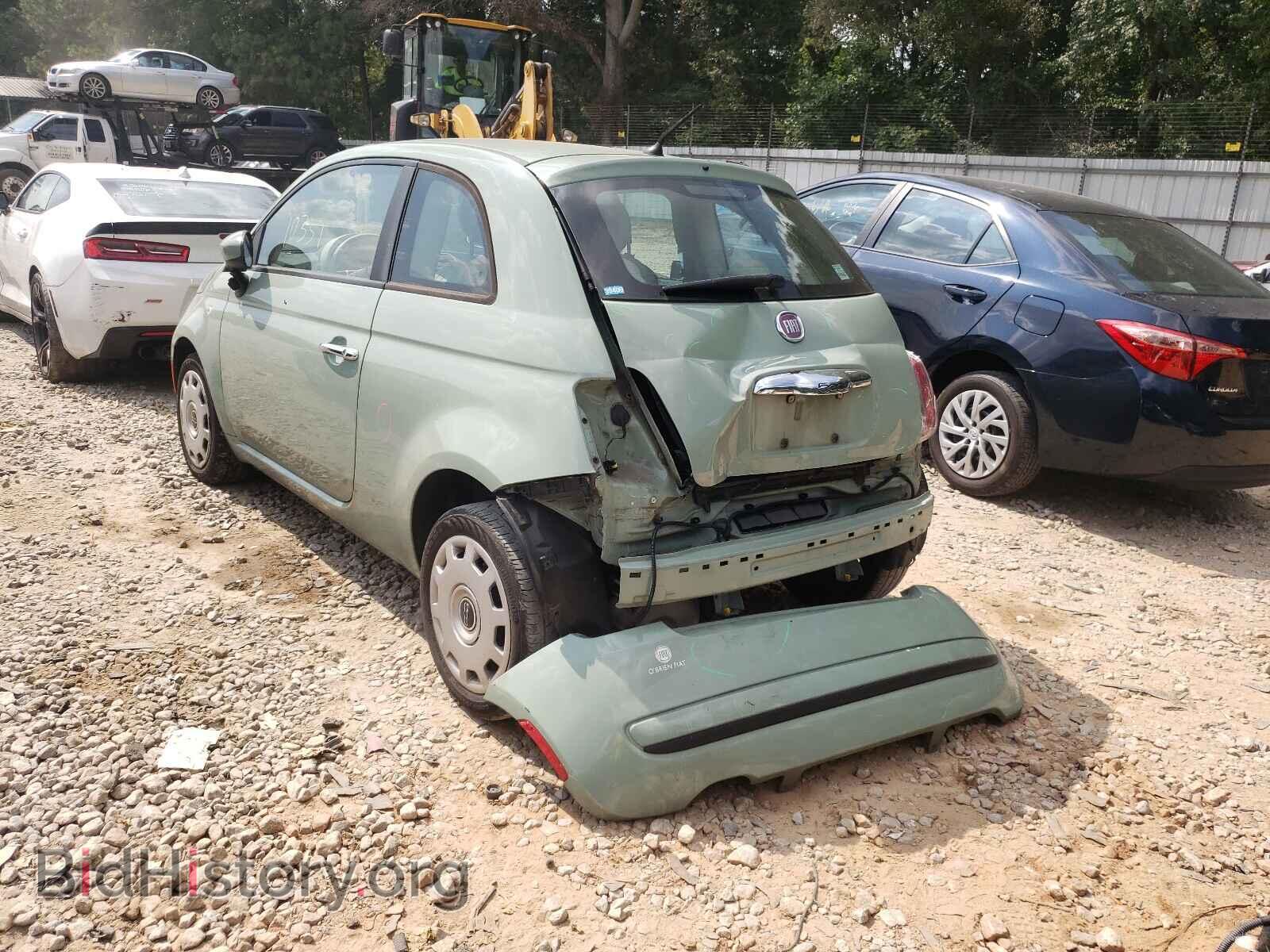 2012 FIAT 500 - VIN: 3C3CFFAR4CT212326 - Фото 3