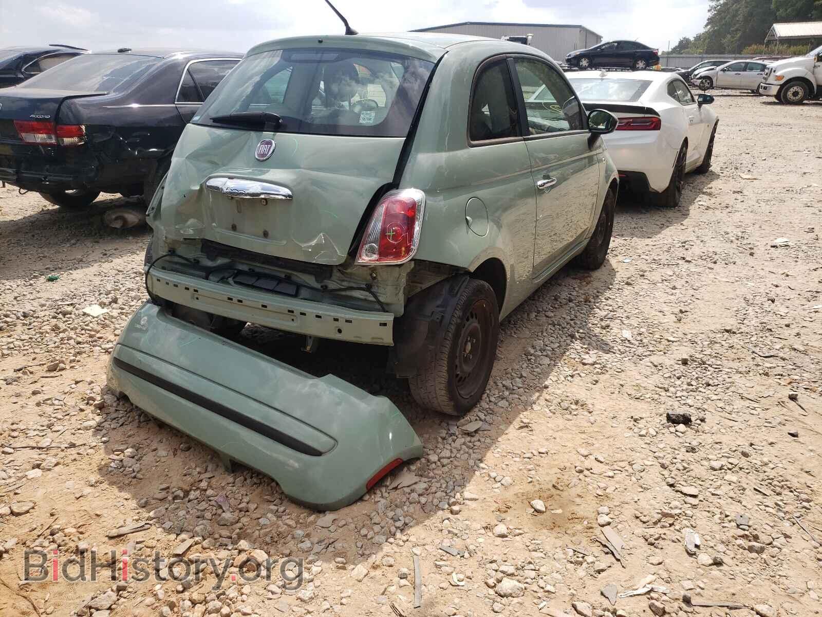 2012 FIAT 500 - VIN: 3C3CFFAR4CT212326 - Фото 4