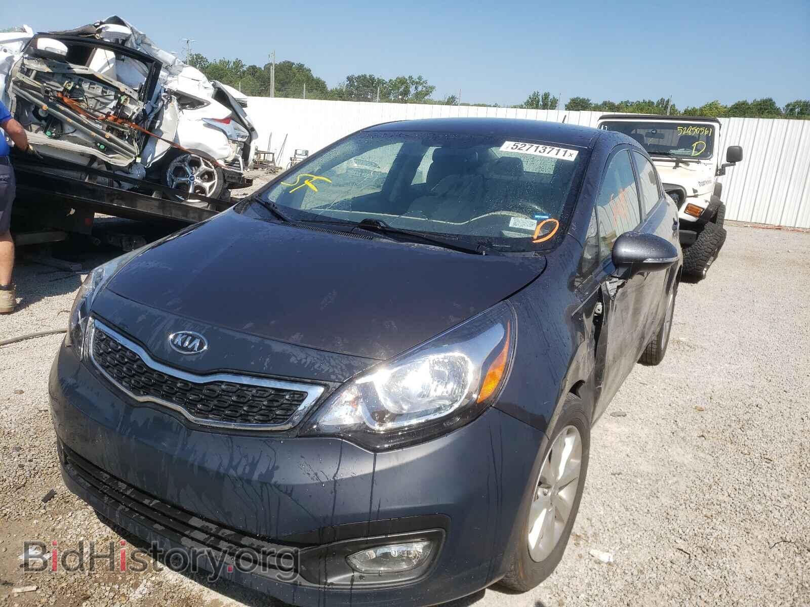 2013 KIA RIO - VIN: KNADN4A33D6101665 - Фото 2