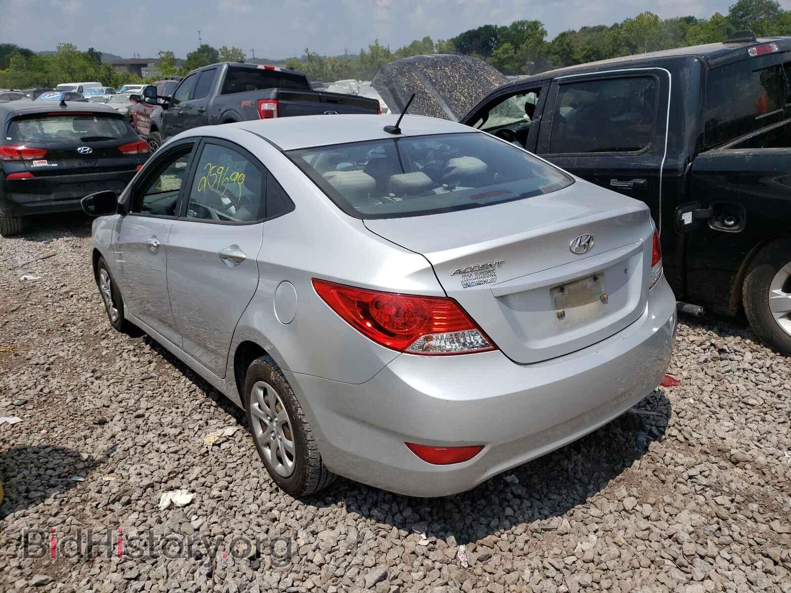 2014 HYUNDAI ACCENT - VIN: KMHCT4AE5EU586986 - Фото 3