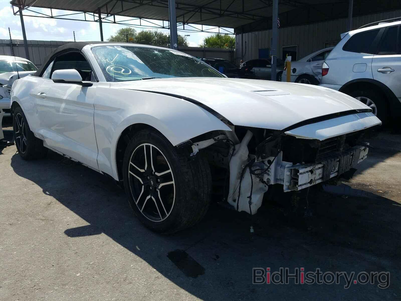 Photo 1FATP8UHXJ5109695 - FORD MUSTANG 2018