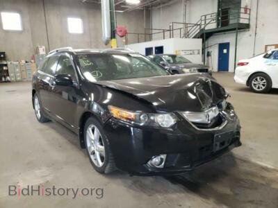 2012 Acura TSX, black — VIN JH4CW2H59CC004833, Copart
