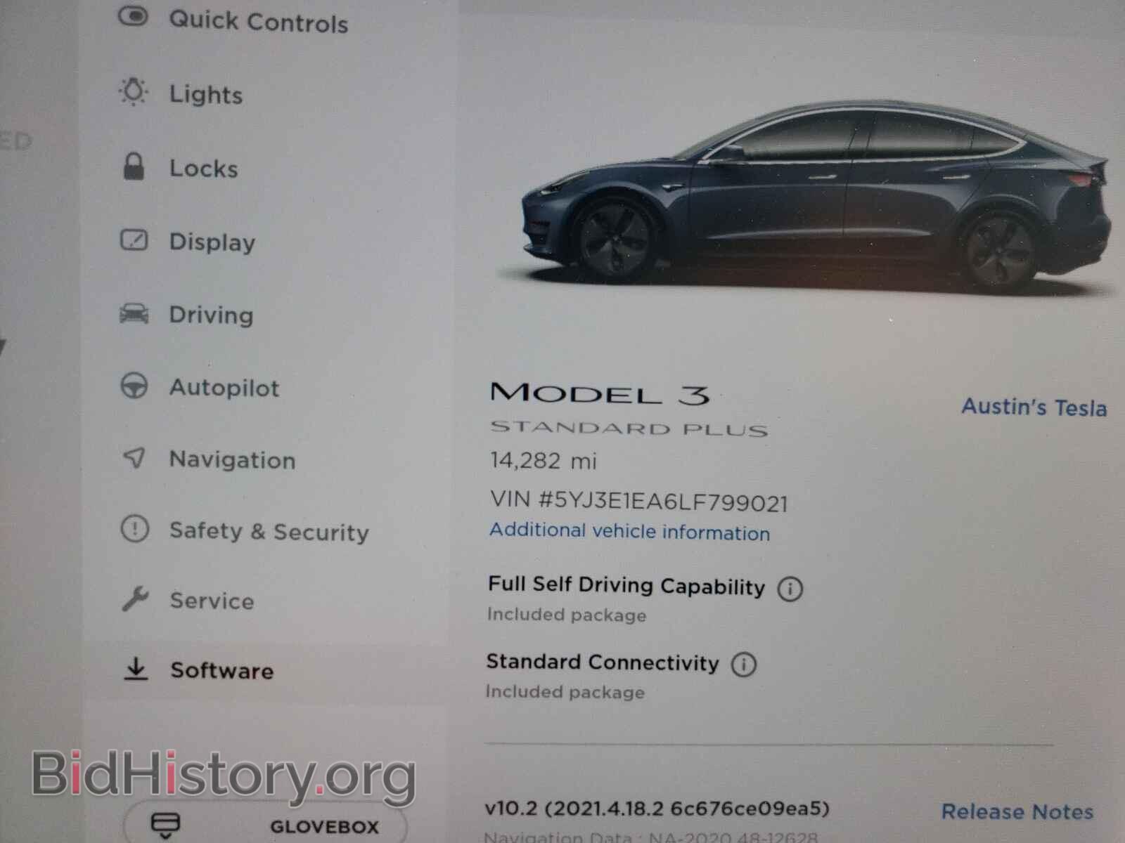 2020 TESLA MODEL 3 - VIN: 5YJ3E1EA6LF799021 - Photo 8