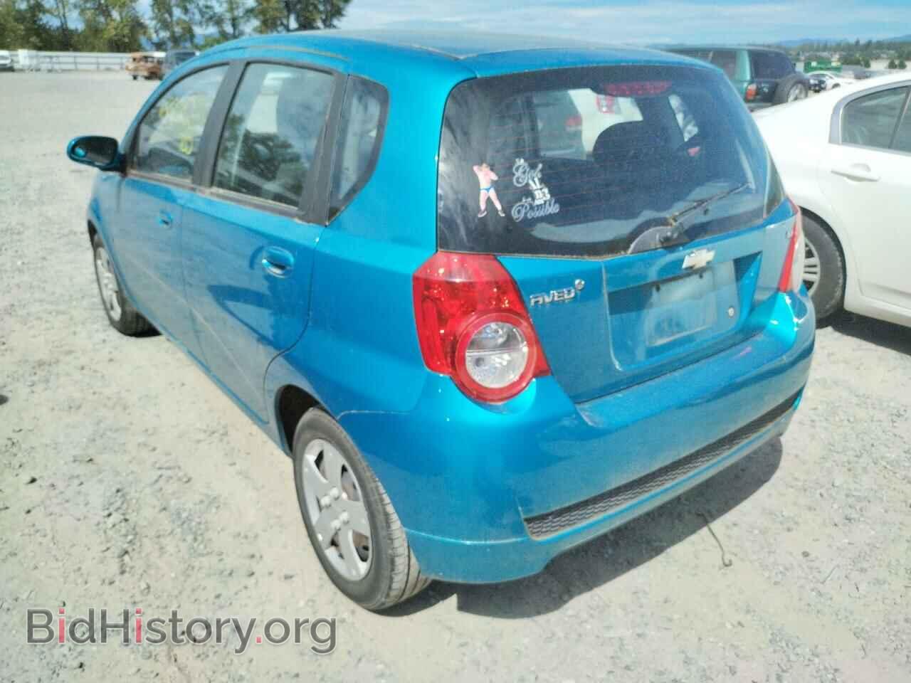 2009 CHEVROLET AVEO - VIN: KL1TD66E69B668367 - Фото 3