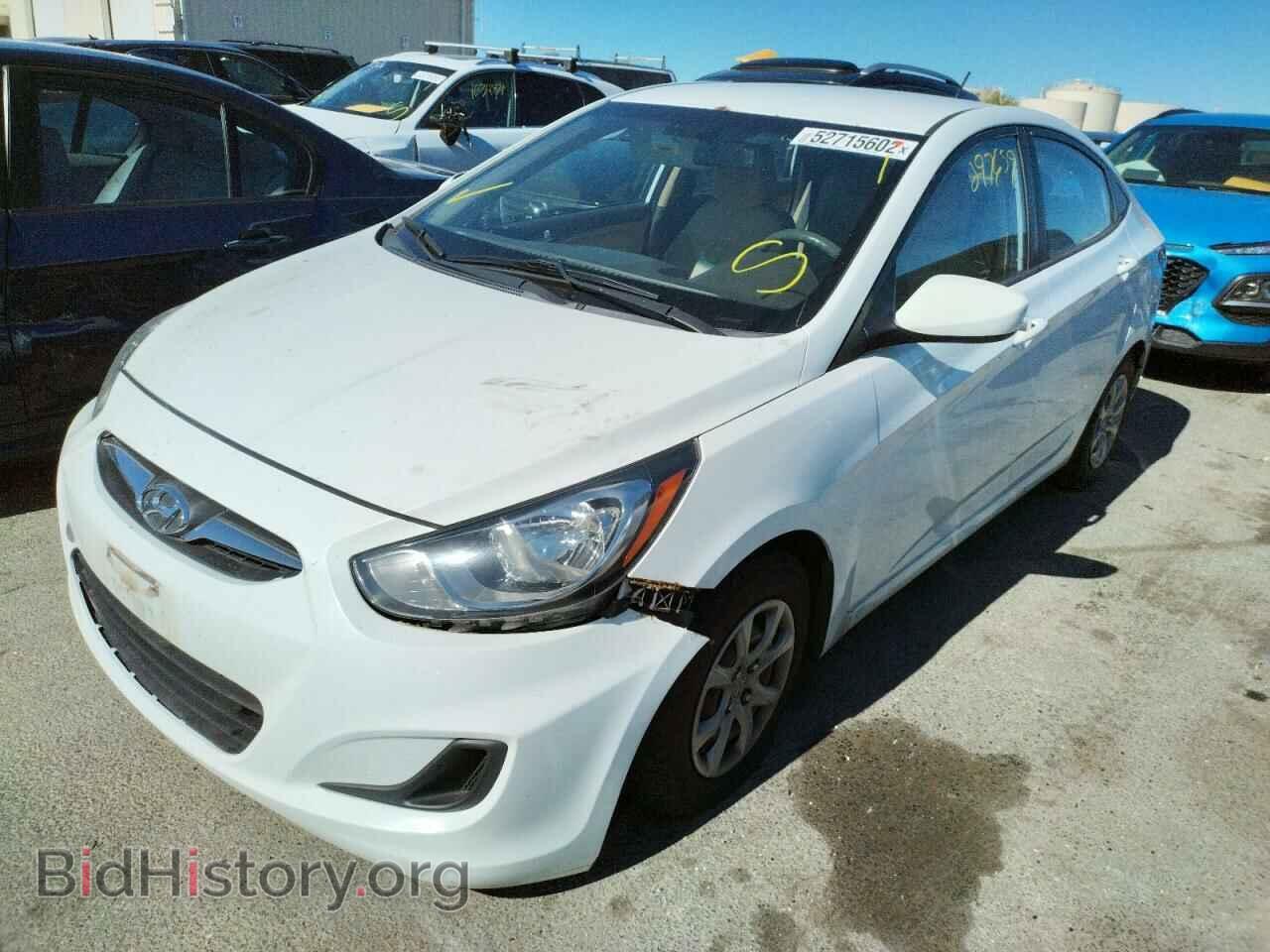 2013 HYUNDAI ACCENT - VIN: KMHCT4AEXDU497011 - Фото 2