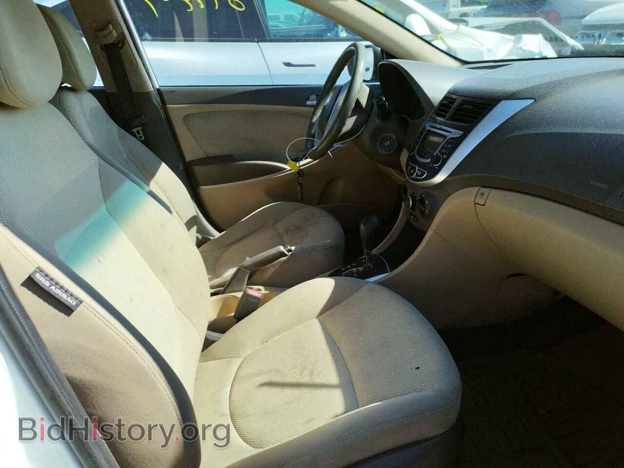 2013 HYUNDAI ACCENT - VIN: KMHCT4AEXDU497011 - Фото 5