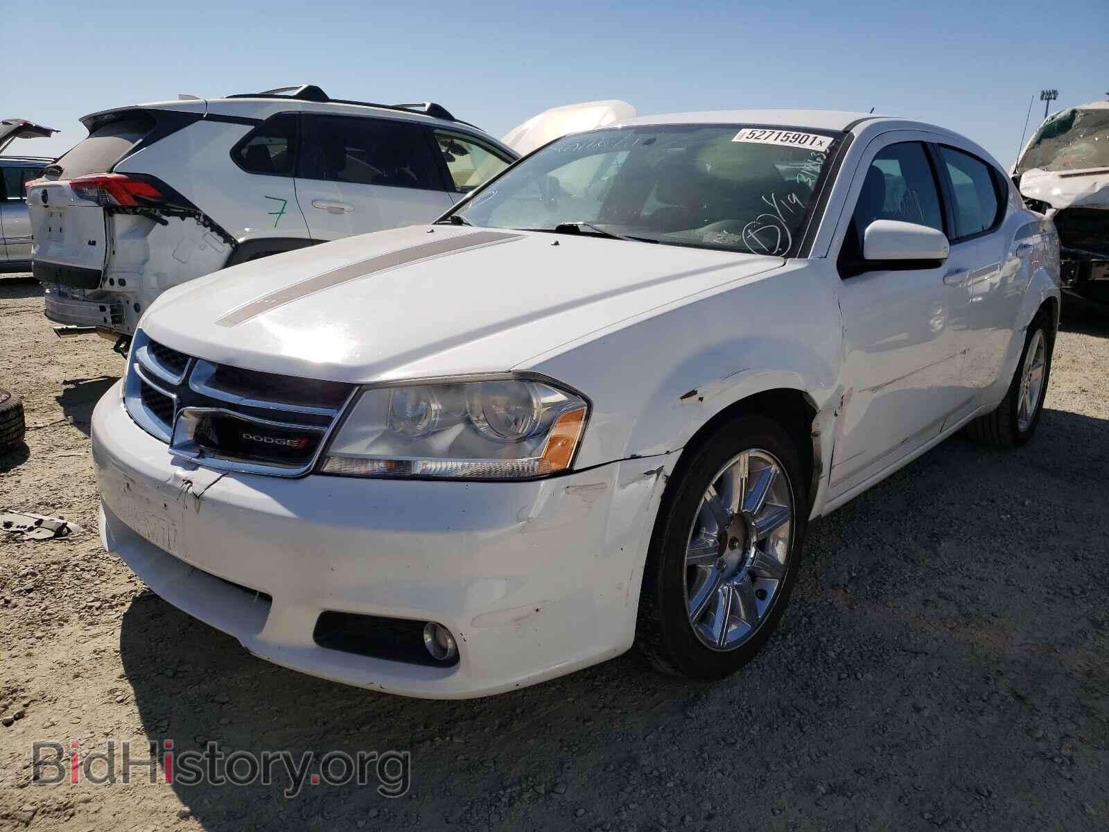 2013 DODGE AVENGER - VIN: 1C3CDZCB9DN660747 - Photo 2