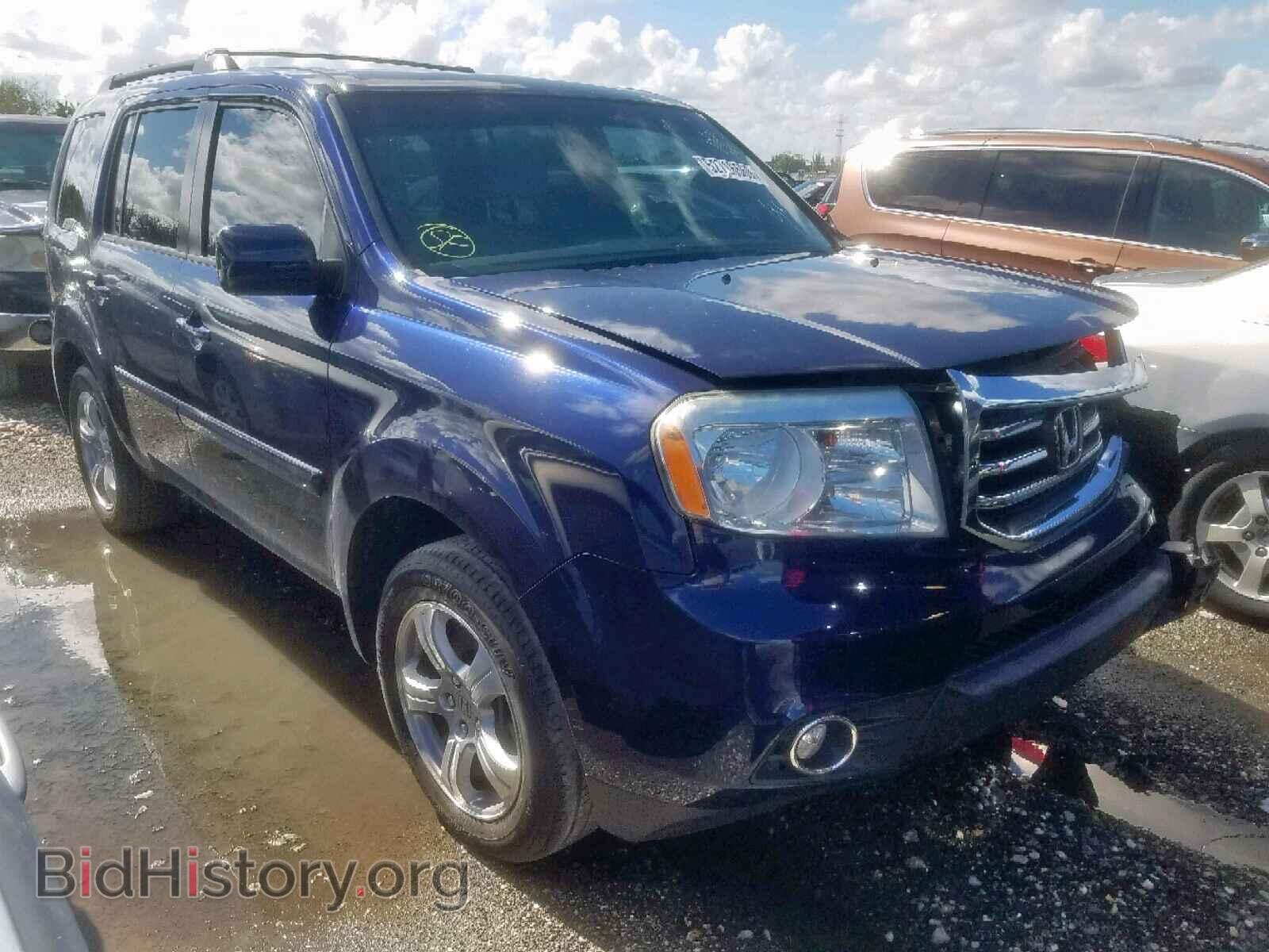 Фотография 5FNYF4H49DB007259 - HONDA PILOT EX 2013
