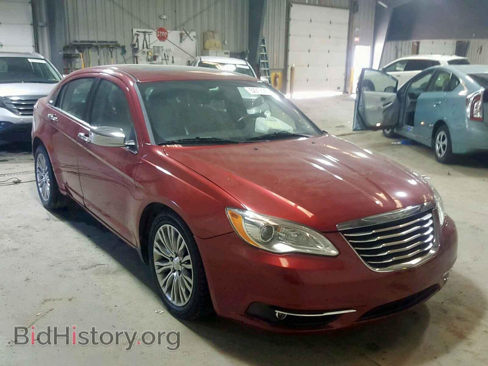Фотография 1C3CCBCB9CN303514 - CHRYSLER 200 2012