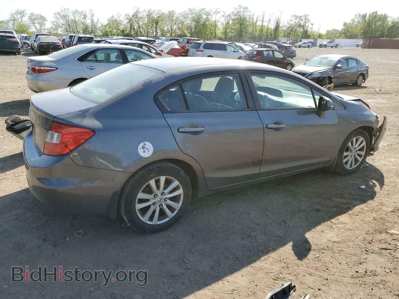 2012 HONDA CIVIC - VIN: 19XFB2F83CE373736 - Фото 3