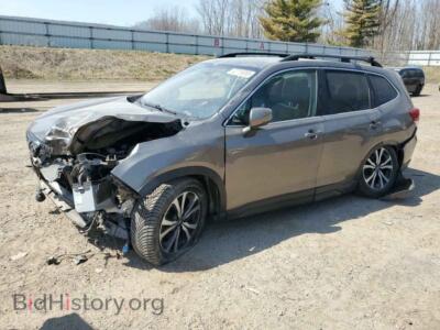 2020 Subaru FORESTER Limited, gray — VIN JF2SKAUC7LH588984, Copart