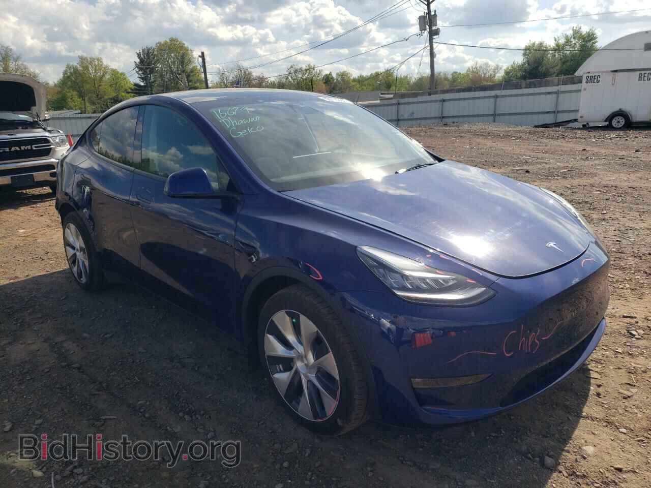 2022 TESLA MODEL Y - VIN: 7SAYGAEE8NF363831 - Photo 4