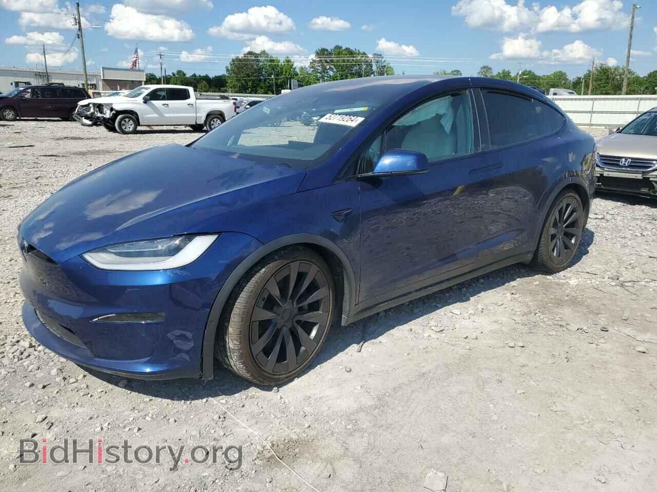 Photo 7SAXCBE51NF331414 - TESLA MODEL X 2022