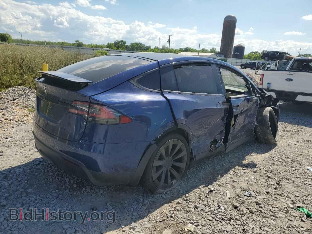 2022 TESLA MODEL X - VIN: 7SAXCBE51NF331414 - Photo 3