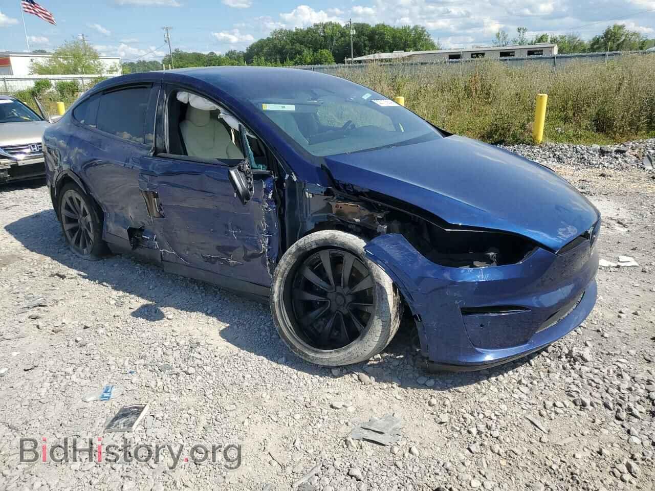 2022 TESLA MODEL X - VIN: 7SAXCBE51NF331414 - Photo 4