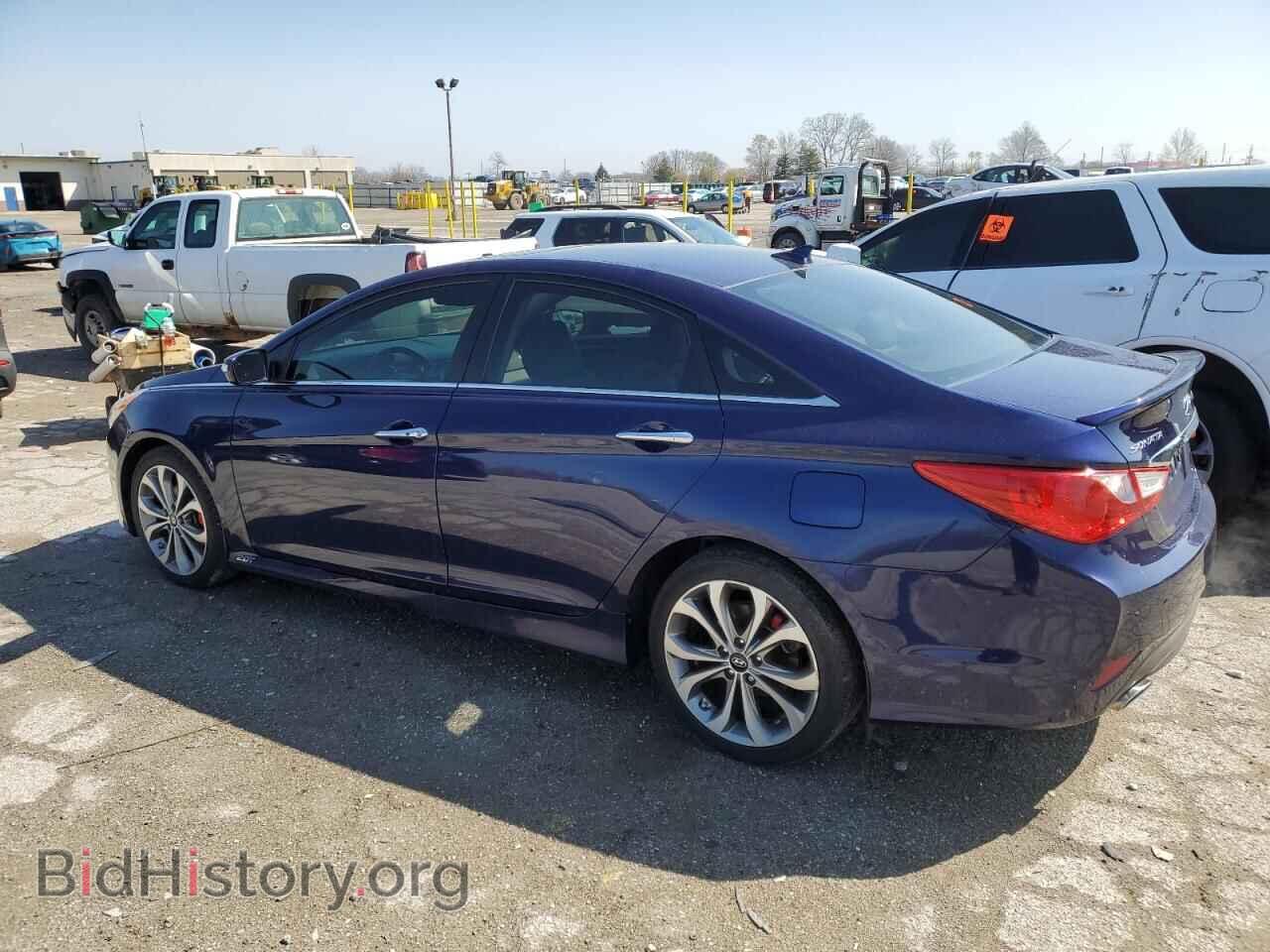 2014 HYUNDAI SONATA - VIN: 5NPEC4AB4EH855282 - Фото 2