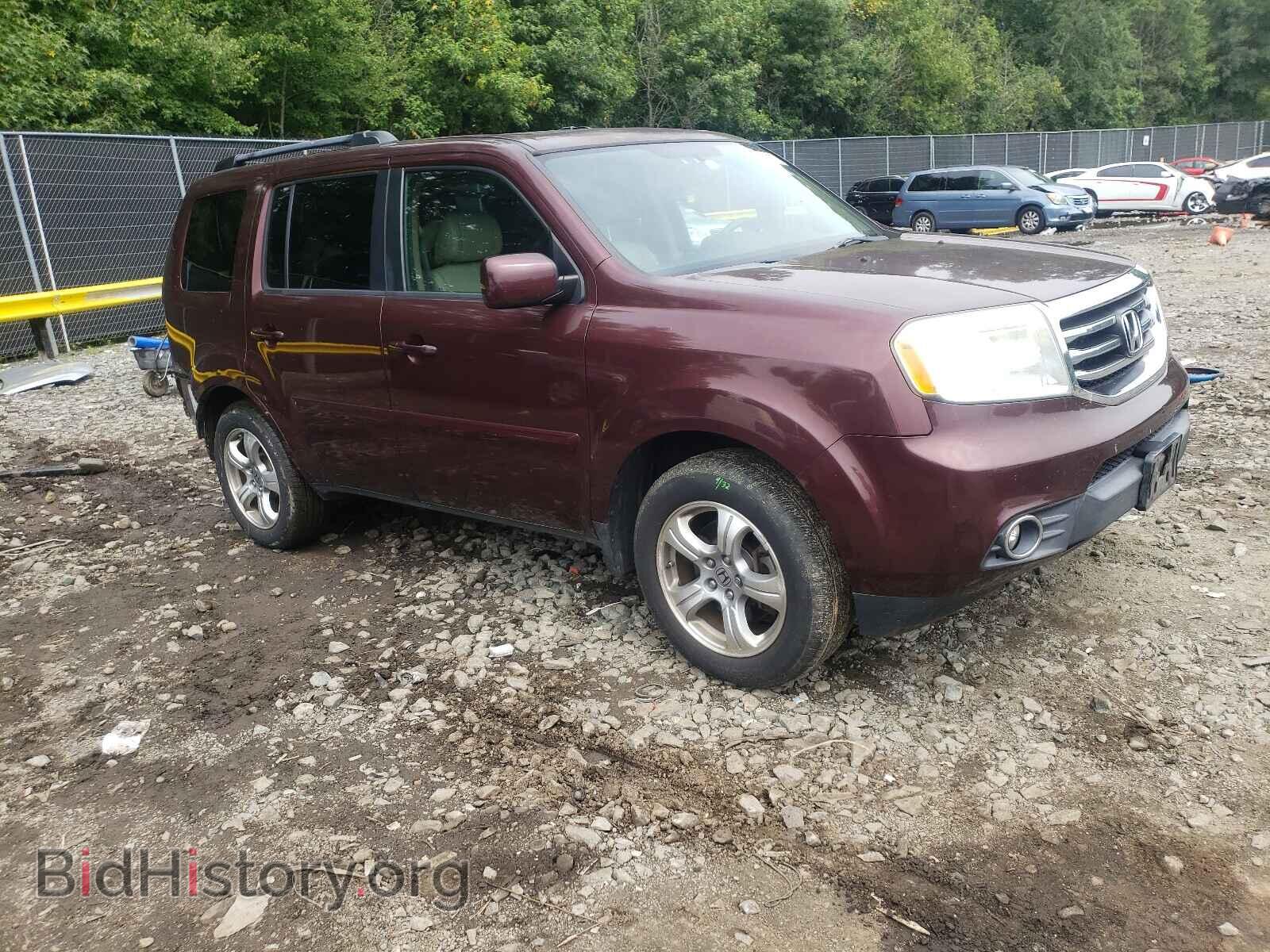 Photo 5FNYF3H54DB012954 - HONDA PILOT 2013
