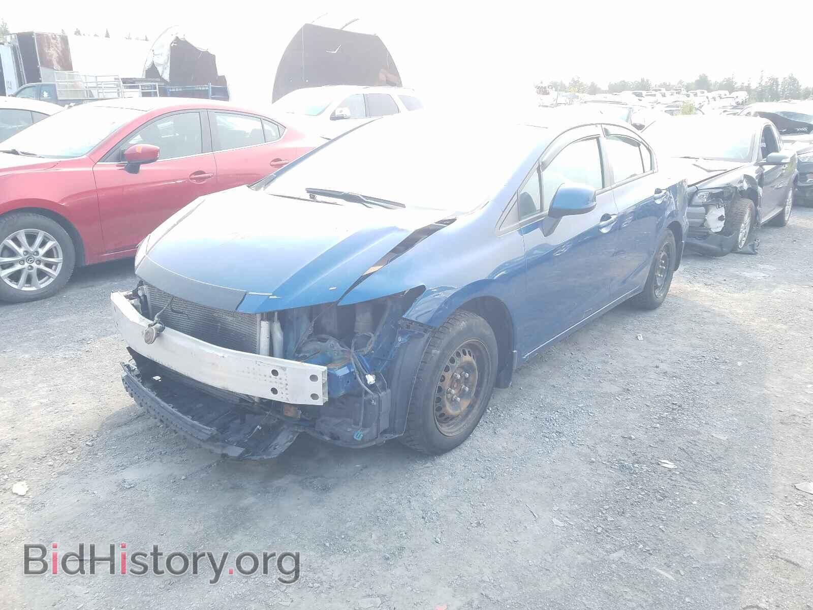 2013 HONDA CIVIC - VIN: 2HGFB2E46DH011812 - Фото 2