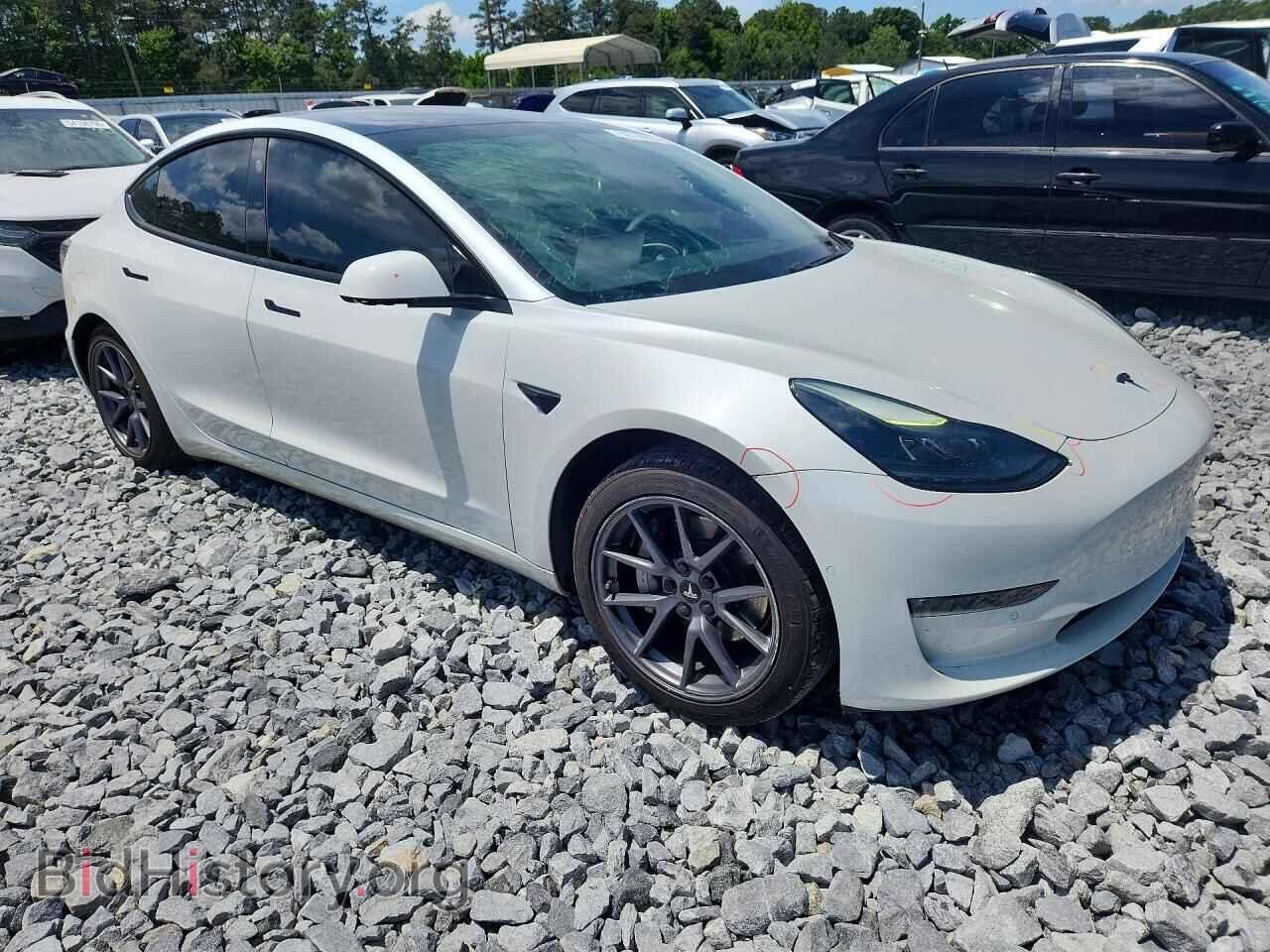 2021 TESLA MODEL 3 - VIN: 5YJ3E1EA4MF877927 - Photo 4