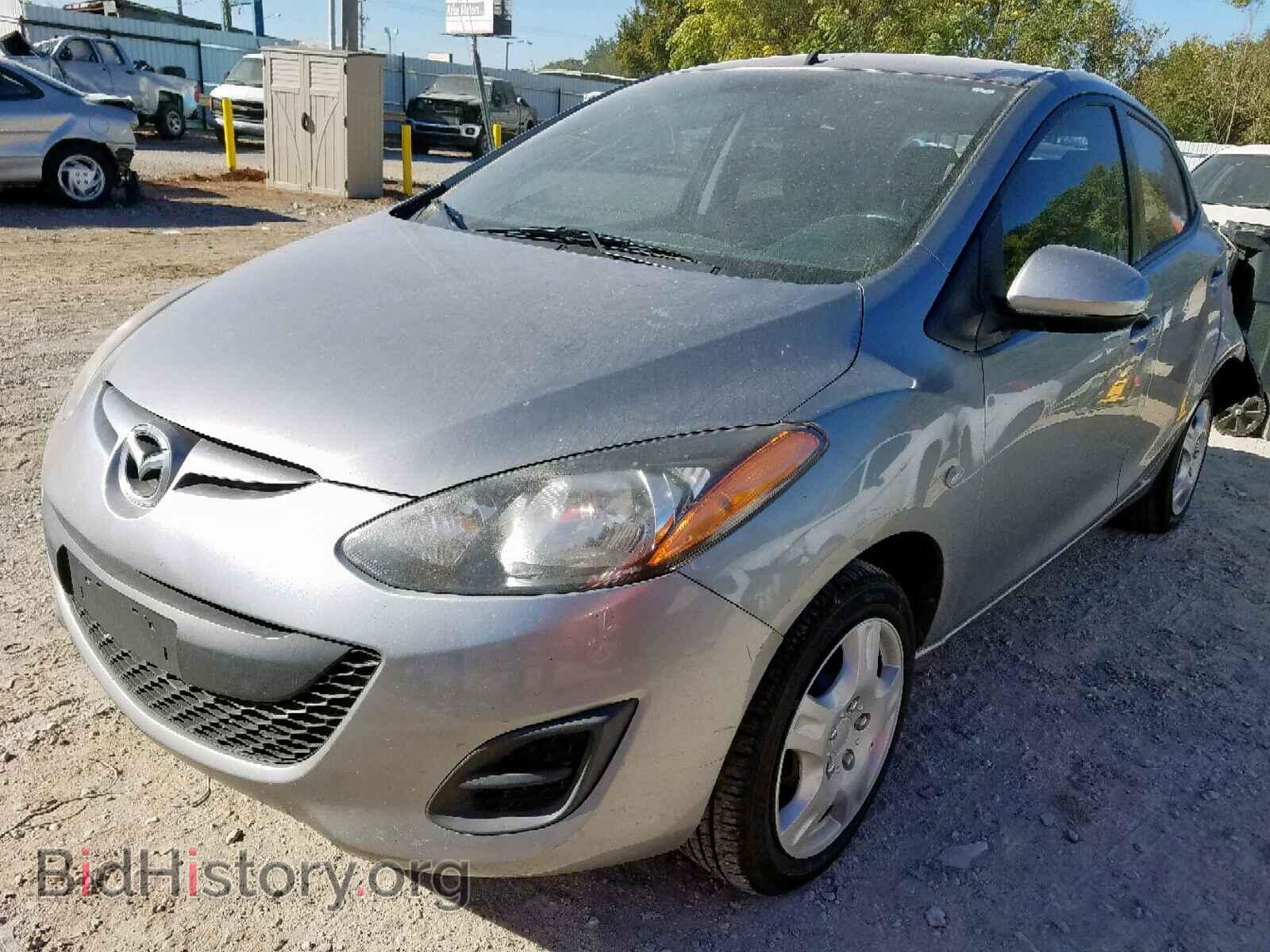 2014 MAZDA 2 - VIN: JM1DE1KY3E0185390 - Фото 2